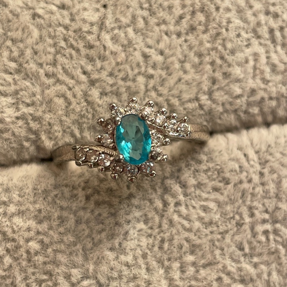 Sterling silver turquoise ring